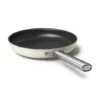 Smeg Poêle Aluminium Antiadhésive 30 Cm Crème Mat