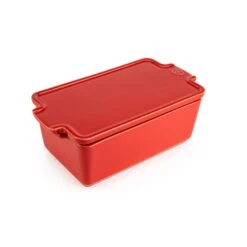 Peugeot Terrine Céramique Rouge 20 Cm 650 Ml
