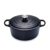 Le Creuset Cocotte Fonte Rond 24 Cm Noir