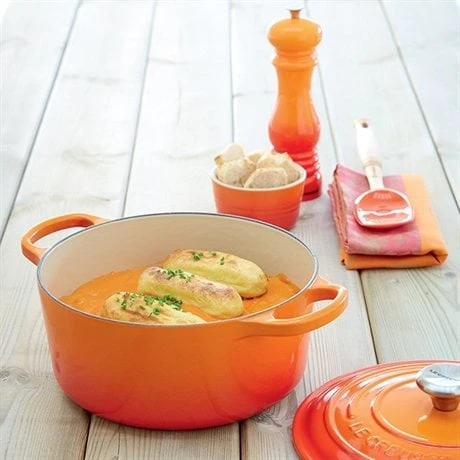Le Creuset Cocotte Fonte Rond 24 Cm Volcanique - Image 3