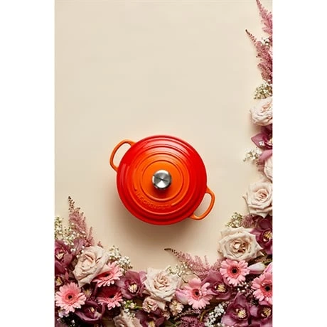 Le Creuset Cocotte Fonte Rond 24 Cm Volcanique - Image 5