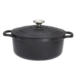 Cocotte Sublime Fonte Rond 2,5 L 20 Cm Noir