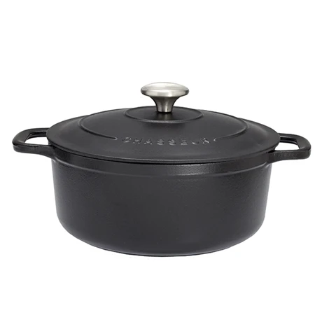 Cocotte Sublime Fonte Rond 2,5 L 20 Cm Noir
