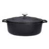 Cocotte Sublime Fonte Ovale 6 L 31 Cm Noir