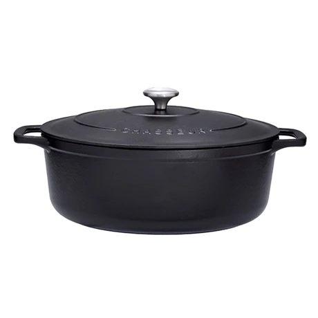 Cocotte Sublime Fonte Ovale 8,5 L 35 Cm Noir