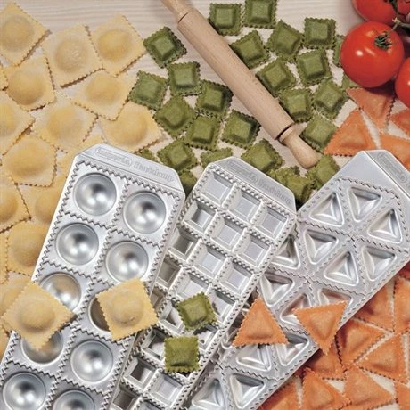 Imperia Coffret Raviolamp Tris 3 Plaques à Raviolis Et Tortellis + Rouleau - Image 2