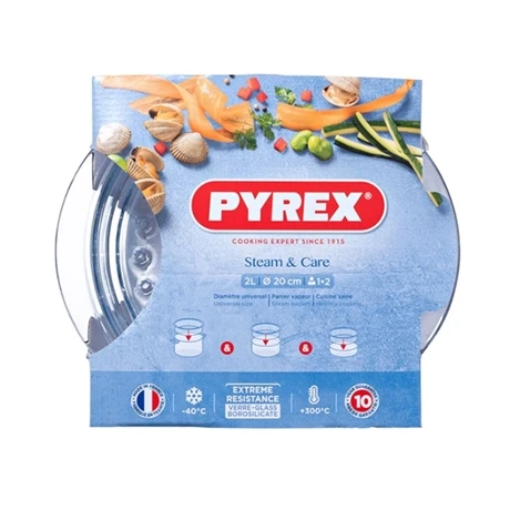 Panier Vapeur En Verre 24 Cm Classic Pyrex - Image 2