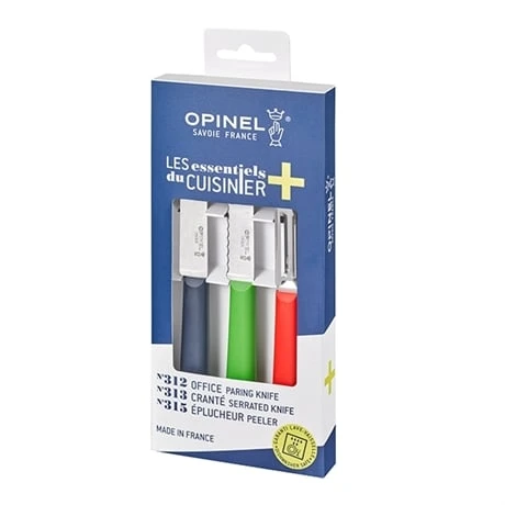 Couteaux Trio Les Essentiels Du Cuisinier Opinel - Image 2