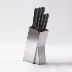 Bloc Universel En Inox Avec 5 Couteaux Mill Pradel