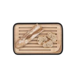 Planche à Pain En Bambou Noir 28 Cm