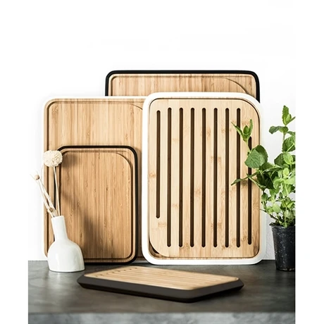 Planche à Pain En Bambou Noir 28 Cm - Image 2