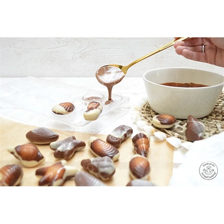 Kit Chocolats De Pâques : Casserole Bain Marie + Thermosonde + Moule Pour Friture - Image 5