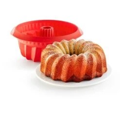 Lekue Moule à Gâteau Silicone Kouglof 22 Cm 2400 Ml