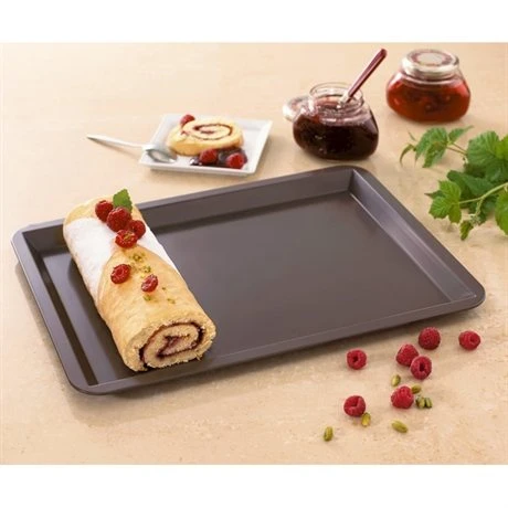 Plaque à Pâtisserie Acier Revêtu Anti-adhérent 40 Cm