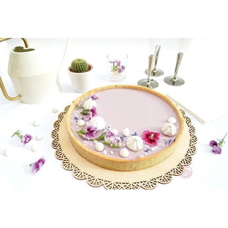 Cercle à Tarte Extensible Perforé En Inox - Image 2