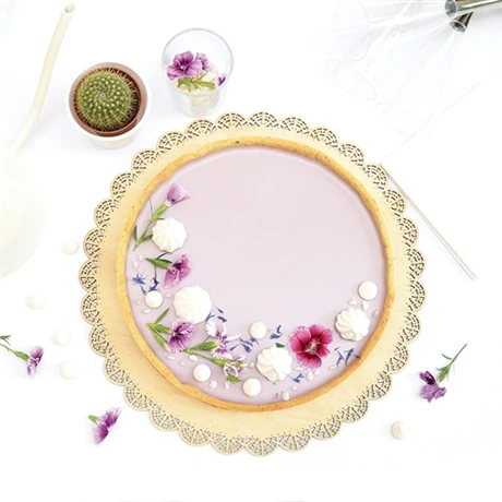 Cercle à Tarte Extensible Perforé En Inox - Image 3