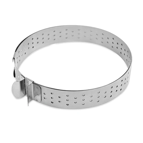 Cercle à Tarte Extensible Perforé En Inox - Image 4