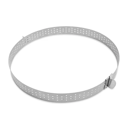Cercle à Tarte Extensible Perforé En Inox - Image 5