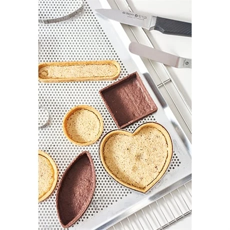 Plaque à Pâtisserie Micro-perforée Professionnelle En Aluminium 40 Cm - Image 4