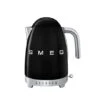 Smeg Bouilloire Noir 1,7 L 2400 W KLF04BLEU