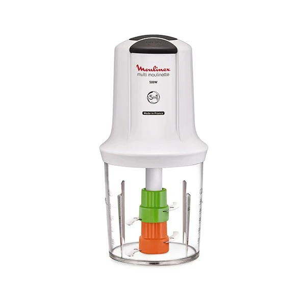 Moulinex Multimoulinette Mini Hachoir 5 En 1 Blanc AT722110