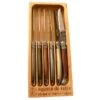 6 Couteaux Mineral Mix Et Coffret Bois Laguiole